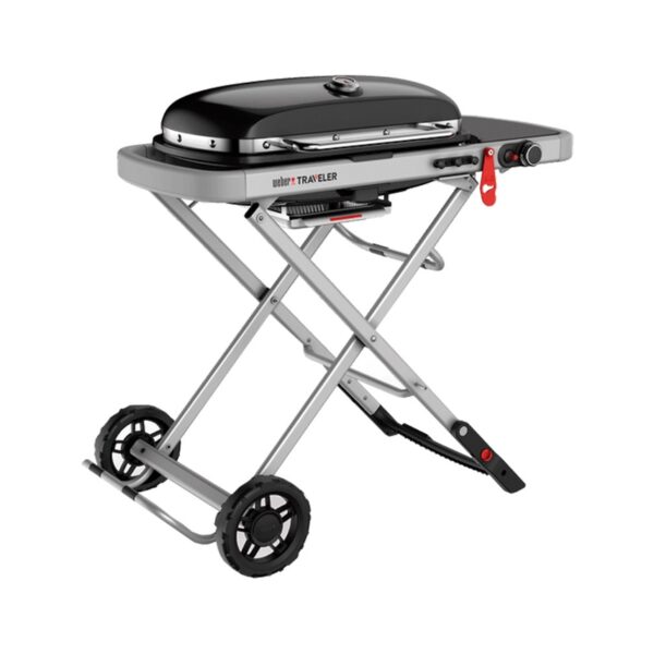 Barbecue portatile Weber Traveler a gas - Barbecue da viaggio pieghevole