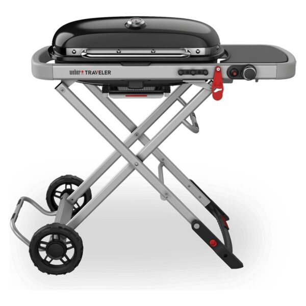 Weber Traveler Grill a Gas - Barbecue pieghevole portatile premium