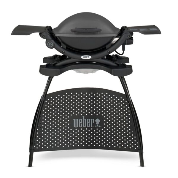 Griglia elettrica Weber Q 1400 con piedini 2200W - Grigio Scuro