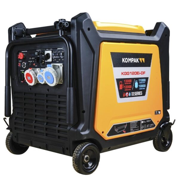 Generatore Full Power Dual Fuel Kompak KGG120Ei-DF 13000 W
